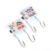 Cute Crayon Shin-Chan Bag Hook Portable Hanging Hook Adjustable Desk Edge Hook Desk Side Hanger Headset Backpack Hook Punch-Free