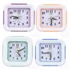 Simple Quartz No Tick Home Decor Number Clock Alarm Clock Bedside Clocks