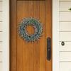Lavender Wreaths Flower Wreath Hanging Handicrafts Garland Decorative Artificial for Porch Festival