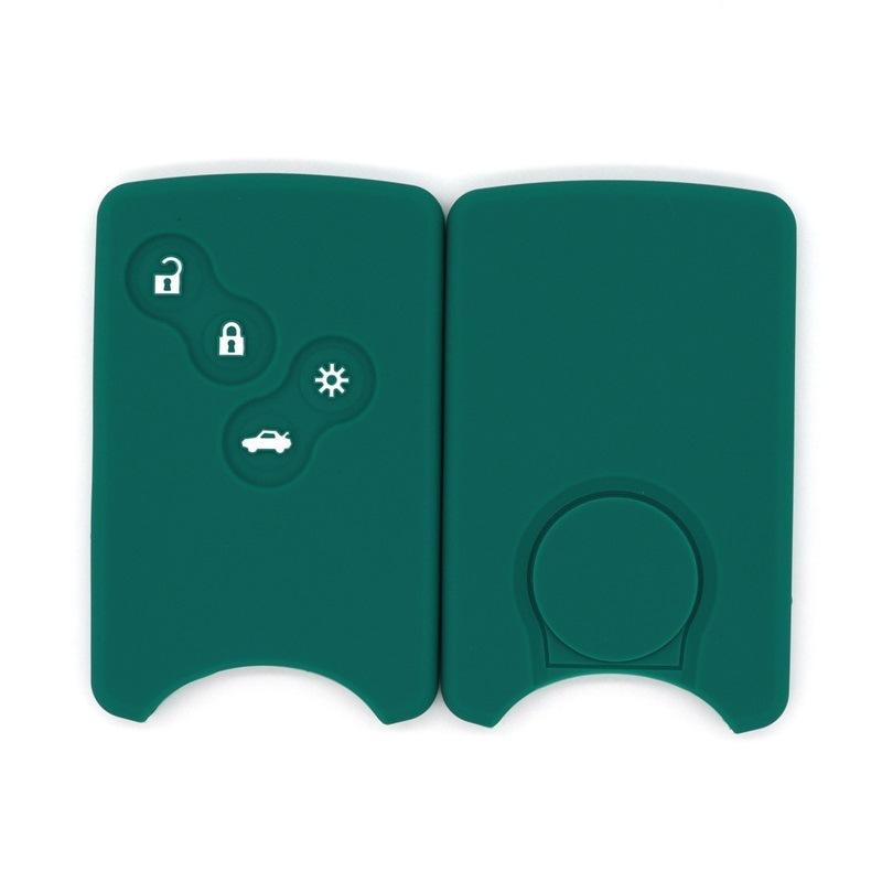 Silicone key cover, suitable for Renault Koleos Binfenglang Latitude Talisman key bag, shockproof key cover