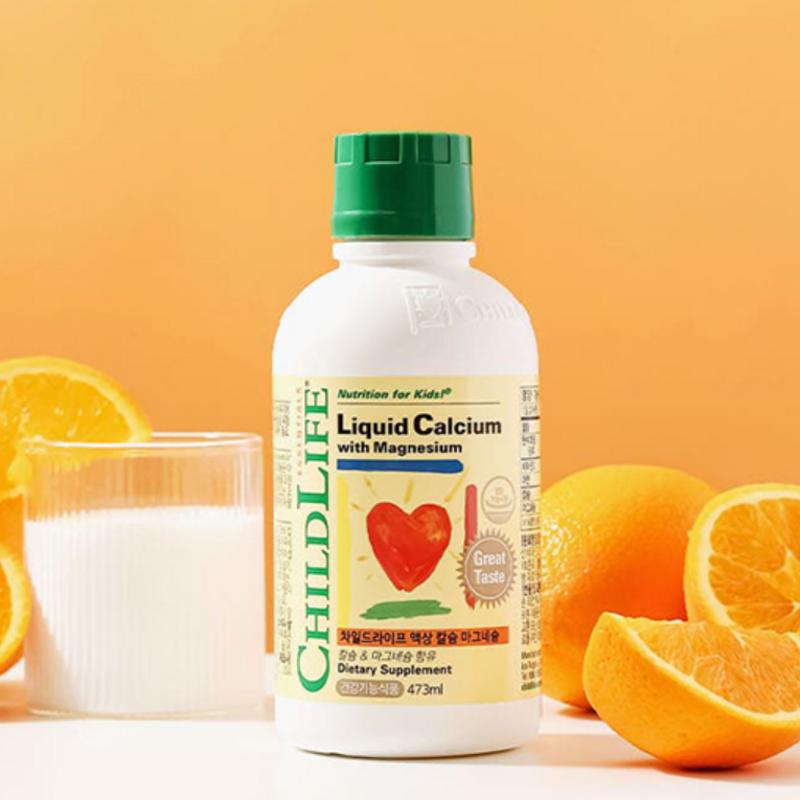 Childlife Жидкий Кальций Магний Апельсиновый вкус, 473 мл, 2 шт.