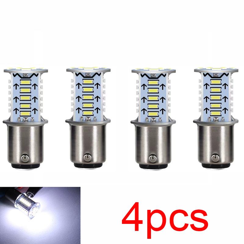 Светодиодная лампа для мотоциклетного стоп-сигнала, 12 В, мигающий указатель поворота, стоп-сигнал, универсальная красная, белая, синяя, задняя фара