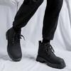 Мужские ботинки Мартин, мужские британские высококачественные трендовые туфли на толстой подошве с увеличением роста, мужские дышащие высокие кожаные ботинки-локомотивы 3306-R