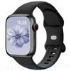 Силиконовый ремешок для Apple Watch 45 мм 44 мм 40 мм 41 мм 49 мм 38 мм 42 мм Correa Браслет iWatch series 6 ultra2 7 8 9 se 44 мм ремешок