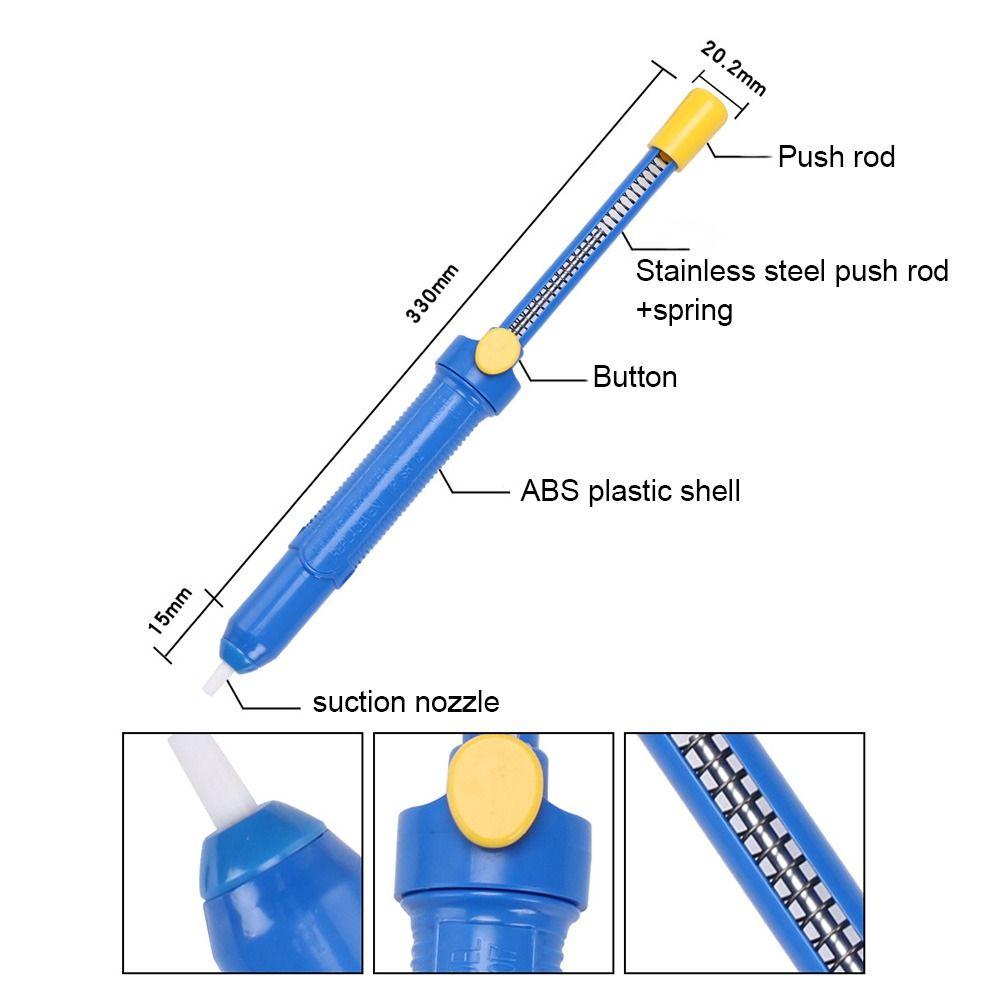 Suction Big Powerful Desoldering Pump Vacuum Tin Remover Welding Tools Accessories Solder Sucker