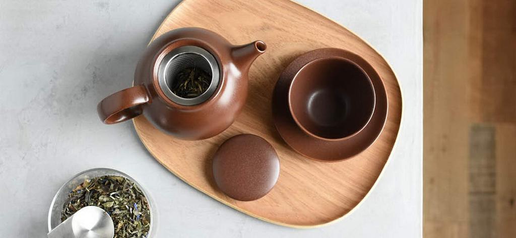 KINTO PEBBLE 17140 Teapot, 480ml, White, Gift, Present,