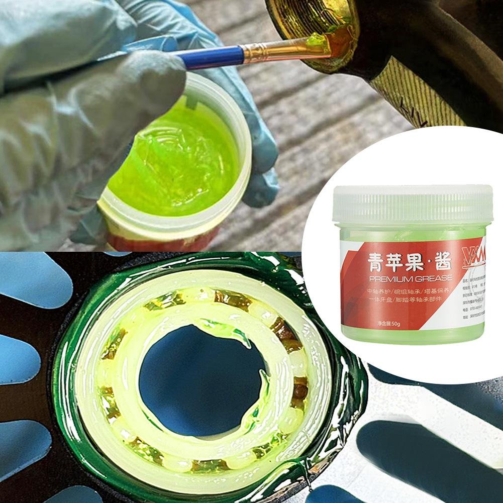 Hub Lubricants Oil 50g Motor Bearing Lubricating Grease Mid-axis Pedal Bowl Group Maintenance Lubricant for Mountain Road Bikes