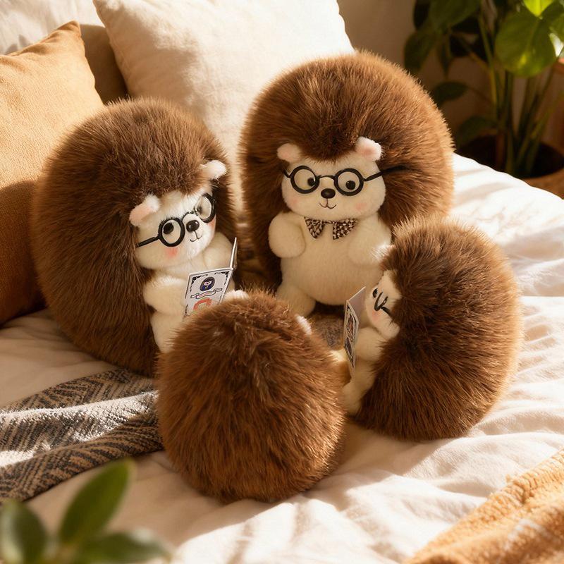 Очаровательная плюшевая игрушка Ёжик для детей - Мягкая, милая игрушка в подарок для мальчиков и девочек