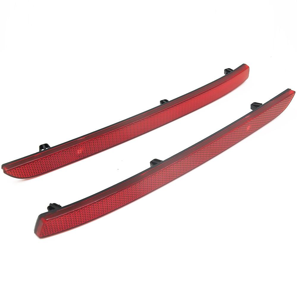 Светодиодный отражатель заднего бампера для Volkswagen VW T5 Transporter Caravelle Multivan 2003-2011, сигнальная лампа заднего тормоза