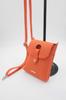 Women's Stylish and Useful Shoulder Bag Orange Rolax Faux Leather Crossbody Phone Bag