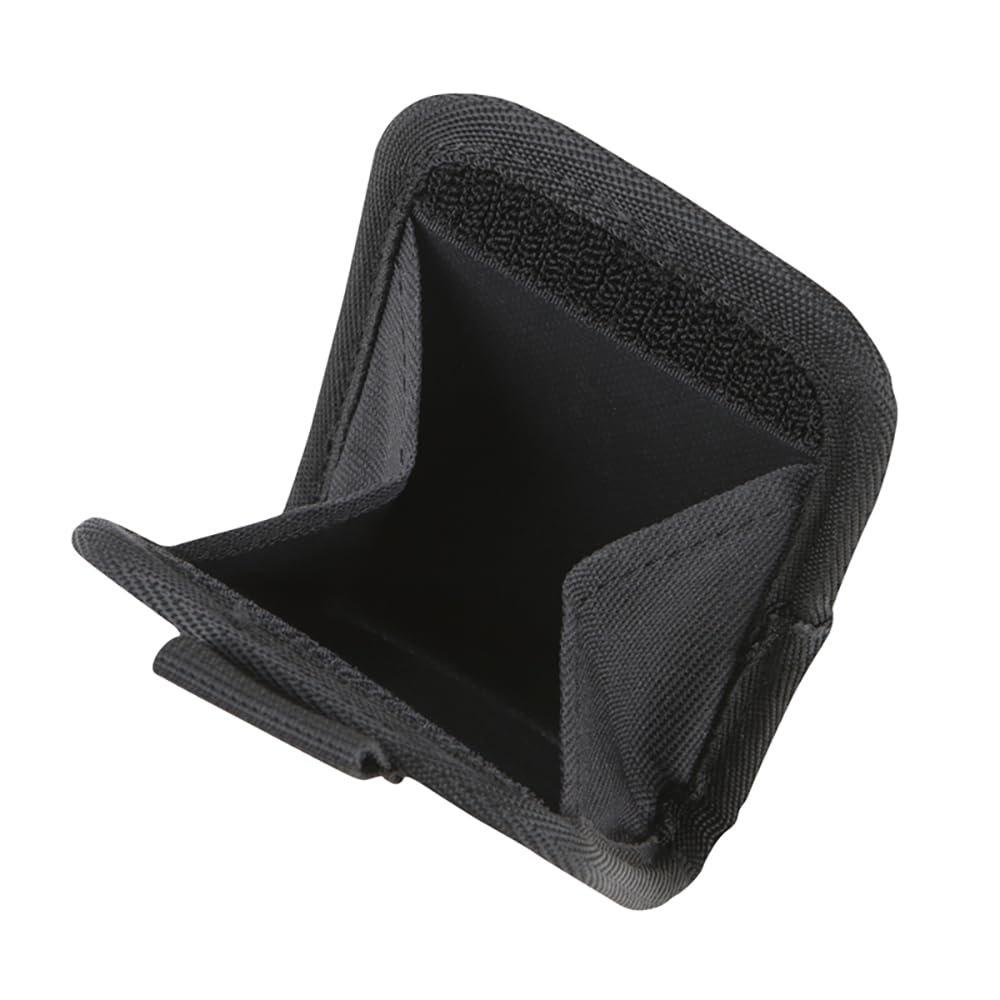 Pazdesign Hook Dust Pouch Black PAC-403 Portable Fishing Hook Disposal Pouch with Carabiner