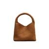 Popular Hand-woven Handbag, Hand-held Tote, Single-shoulder Underarm Women's Bag, Fashionable, Retro, Trendy and Casual Texture