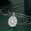 Sace Gems Классический роскошный циркон для женщин кулон ожерелье ювелирные изделия свадебное обещание вечерние подарок