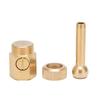 Gold Landscape Nozzle Brass Pond Sprinkler Durable Fountain Direction Jet  Landscape Design