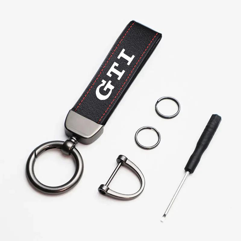 VEMZG1 Car Tire Wheel Valve Caps Cover Suede Car Key Chain Ring Keychain For VW R GTI Polo Golf Passat Tiguan Arteon Touareg ID.3 Jetta