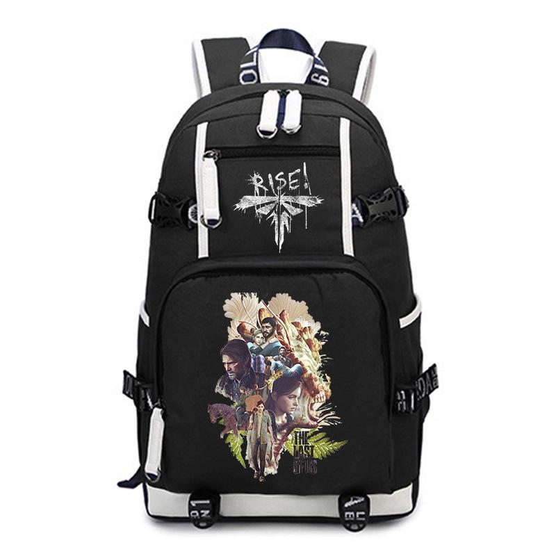 The Last of Us Personalized Printed Teen Leisure Travel Backpack Large Capacity Student School Bag