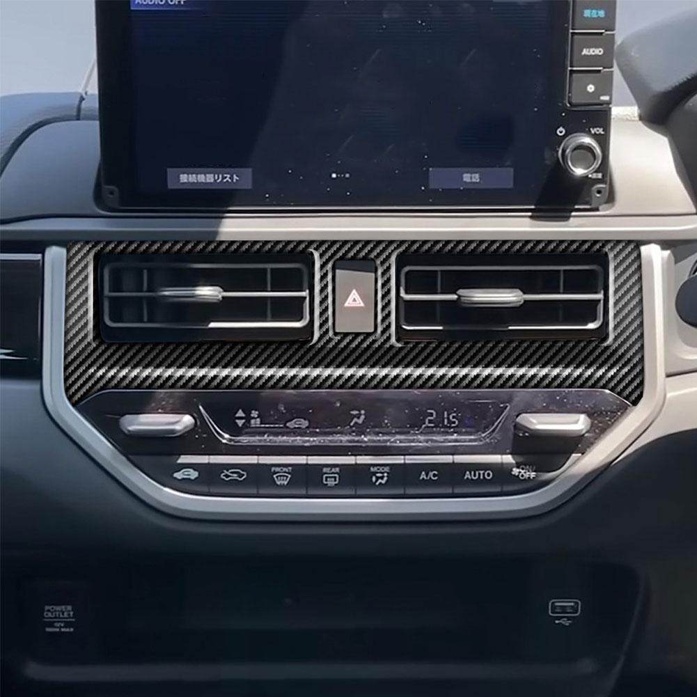 Аксессуары для отделки салона автомобиля, защитная крышка панели приборов центрального управления, наклейка на рамку кондиционера для Honda WRV D P1Y2