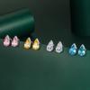 Sace Gems Классические серьги из медного сплава с цирконом, женские ювелирные изделия, свадебный подарок для вечеринки