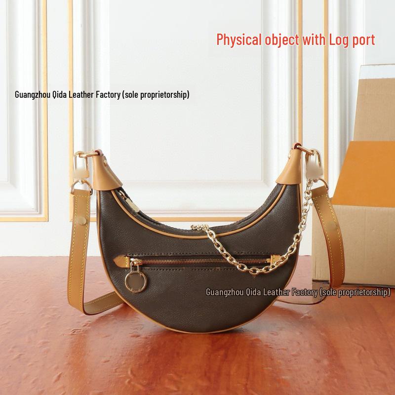 Классическая сумка-горшок из натуральной кожи с цветочным принтом и логотипом для женщин