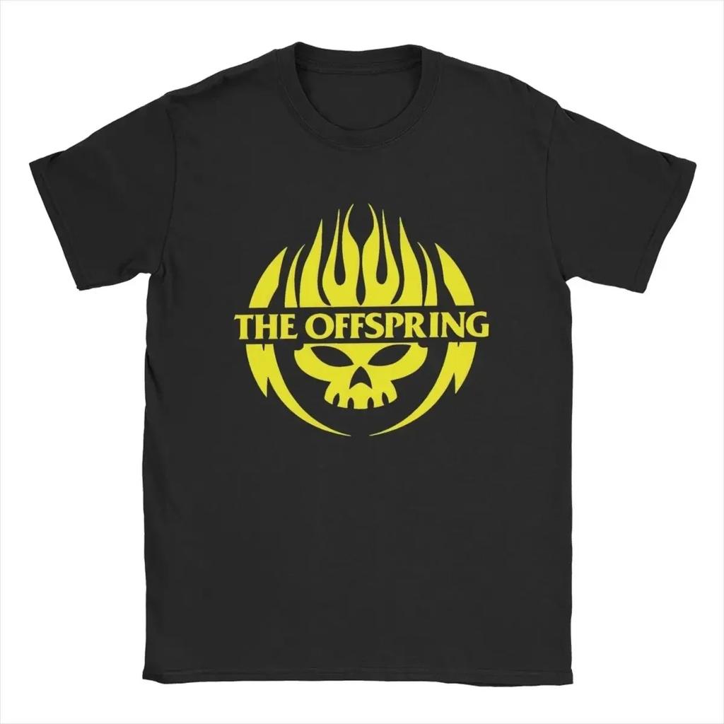 ZX TEE Punk The Offspring Funny T-Shirt for Men Rock Band Funny Women Tee 2025 Short Sleeve T Shirt Printed Top Summer Clothing