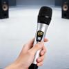 YY801 Мощный ручной беспроводной микрофонный комплект для домашнего KTV и выступлений на открытом воздухе