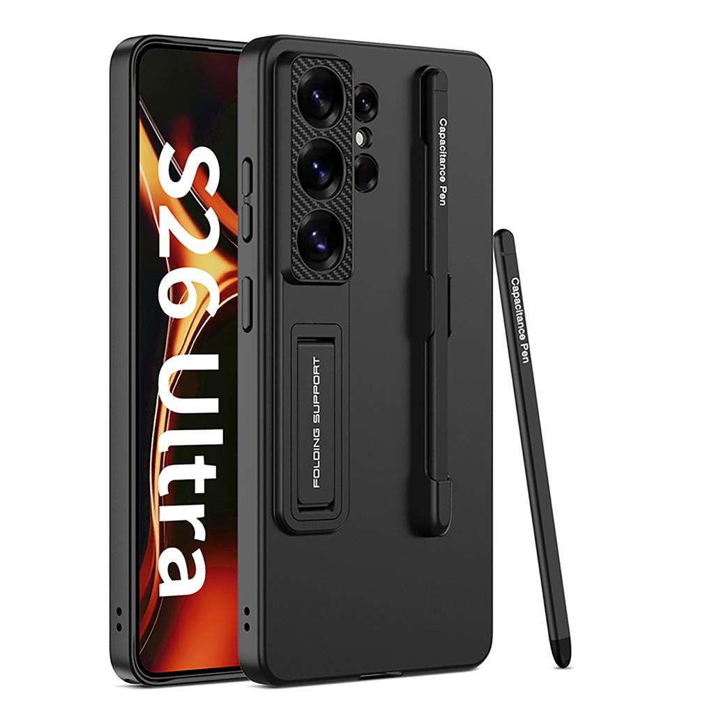 GKK For Samsung Galaxy S26 Ultra Case Slim Kickstand PC Phone Back Cover with Stylus