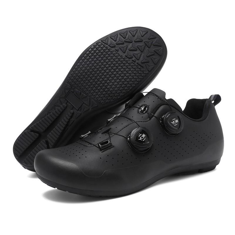 Mens Cycling Shoes XT3001 With Rotating Dial Breathable Leather Upper MTB Road Clipless Options