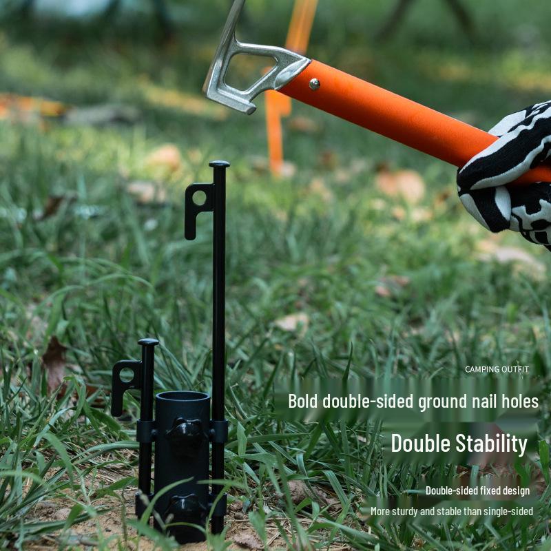 Регулируемый фиксатор для стойки тента-навеса для кемпинга - Аксессуар для поддержки кемпингового навеса