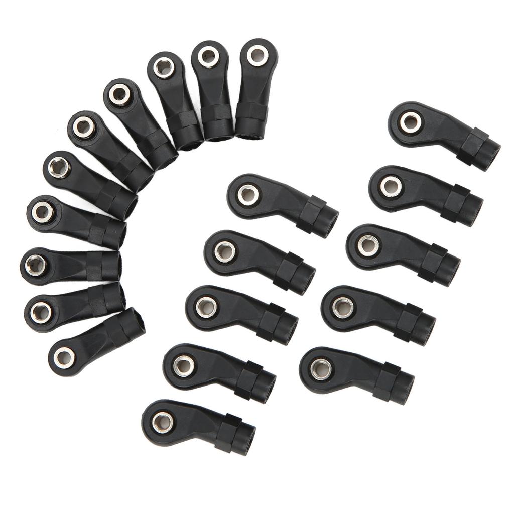 20 шт. пластиковых наконечников тяги M4 с шаровым шарниром для гусеничного автомобиля Traxxas 1/10 RC