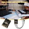 Модуль платы аудиоусилителя ZK-502T Плата предварительного усилителя стерео 50 Вт*2 Звук Защита от перегрева Двухканальный выходной модуль