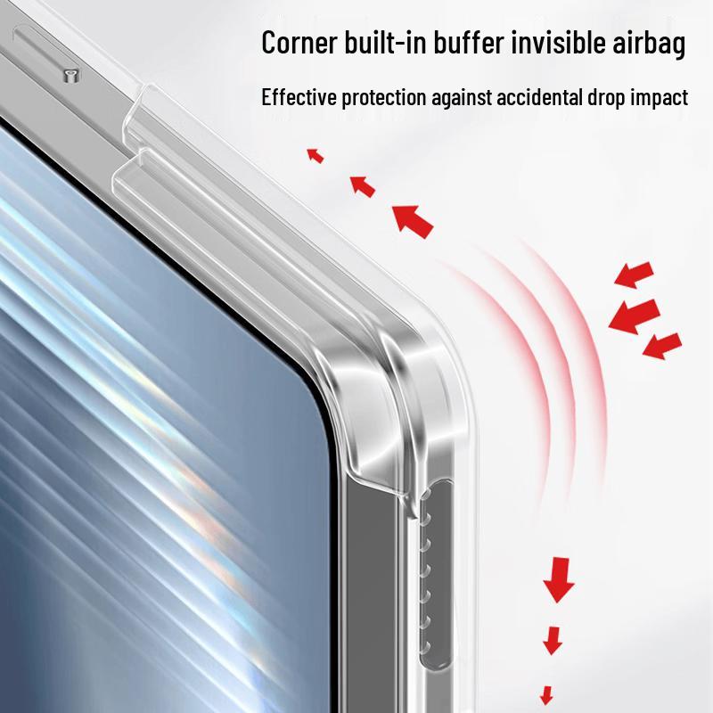 Противоударный чехол Purecolor с магнитной петлей для Huawei Pura X Max