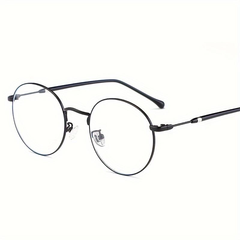 1 шт. 1 пара новых ретро металлических оправ для мужчин и женщин, модные очки для дня и ночи, двойного использования - линзы с защитой от синего света