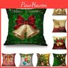 Merry Christmas Xmas Gift Designed Throw Pillow Case Cover Cushion 18 X 18 Inch Premium Quality For Festive Home Decoration