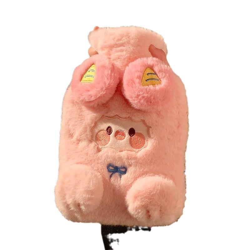 Зимняя плюшевая грелка-овечка для девочек - Милый согревающий элемент для живота и рук для малышей