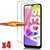 Tempered Glass Screen Protector - PROSHOP - Compatible Samsung Galaxy A03s - Pack of 4 - 9H Hardness - Anti-Scratch