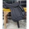 Leather Dressage Monoflap Changeable Gullets Saddle, Size 17", 17.5", 18"