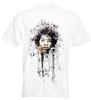 Jimi Hendrix Abstract T Shirt Experience Eric Clapton Voodoo Chile