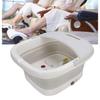 Portable Electric Pedicure Machine Spa Bath Foot Basin Massager with Bubble Folding Foot Bath Tub Heating Constant Infrared