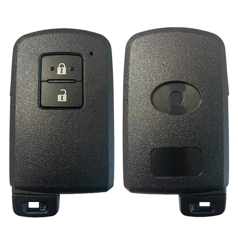 CN007158 Неоригинальный 2-кнопочный ключ для Toyota Yaris Auris Умный пульт BA7EQ P1 88 Чип DST-AES 433 МГц 89904-0D130 Бесключевой доступ