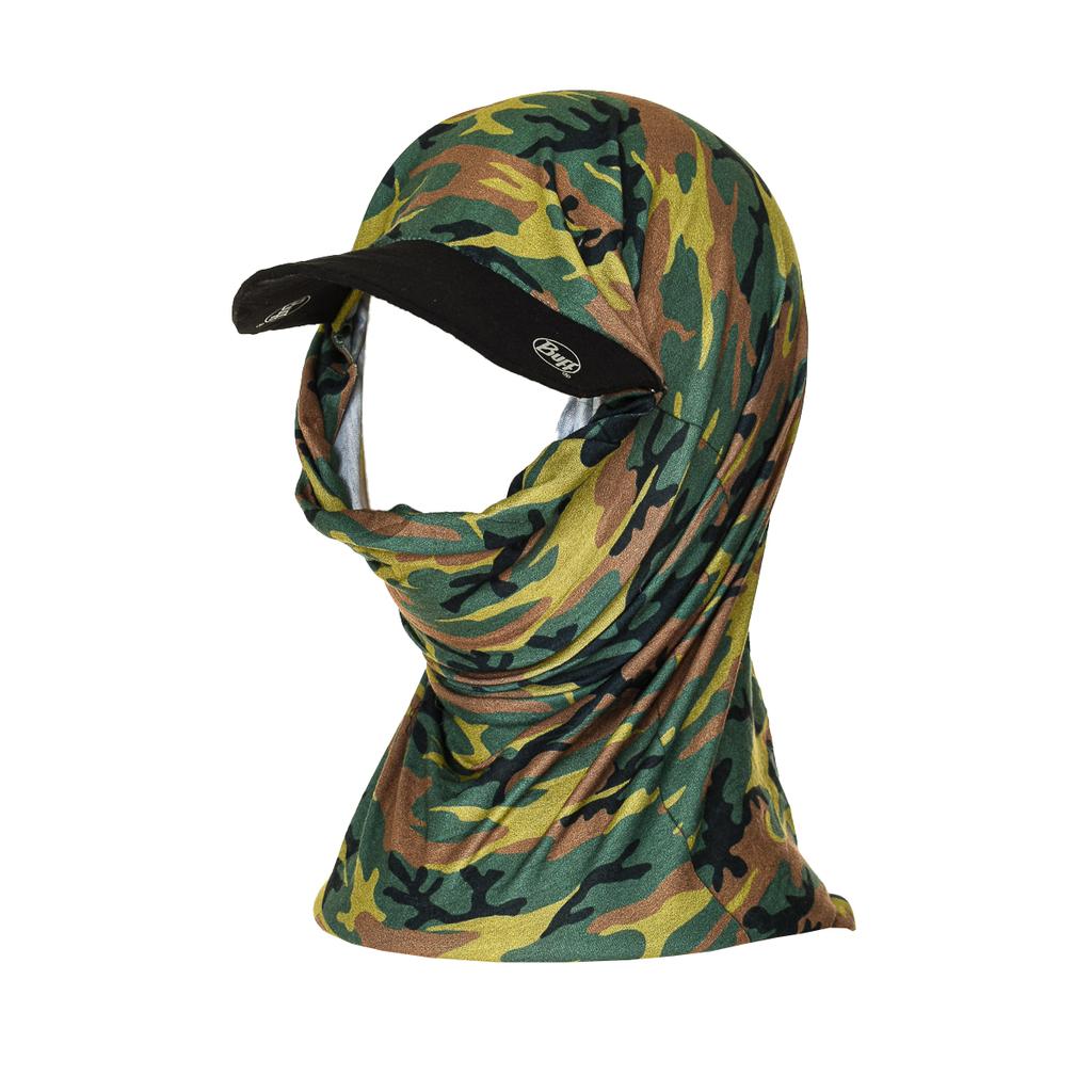 Camo Multifunctional Tubular with Visor 64700 Unisex