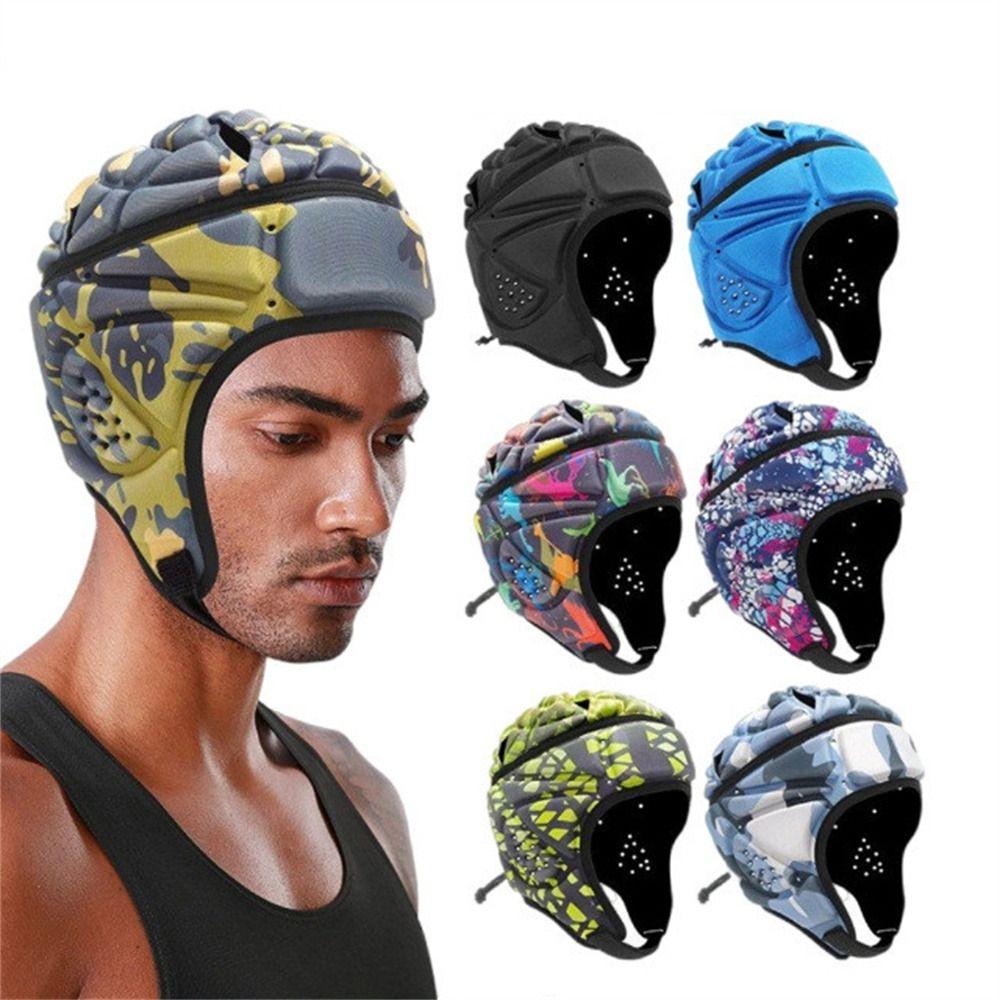 Мягкий шлем из ЭВА Регулируемый футбольный головной убор Футбольный шлем Детский для занятий спортом на открытом воздухе