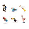 [Reprint Version] [Overseas Limited Edition Included] Nanoblock Mini Collection Series Set Bird A002
