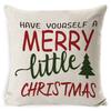 Christmas Pillow Case Christmas Light Luxury High-end Pillow Family Bed Pillow Case Home Cushion Bed Pillow