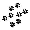 Наклейка с кошачьей лапой на автомобиль, виниловая наклейка, водонепроницаемые декоративные наклейки для автомобиля