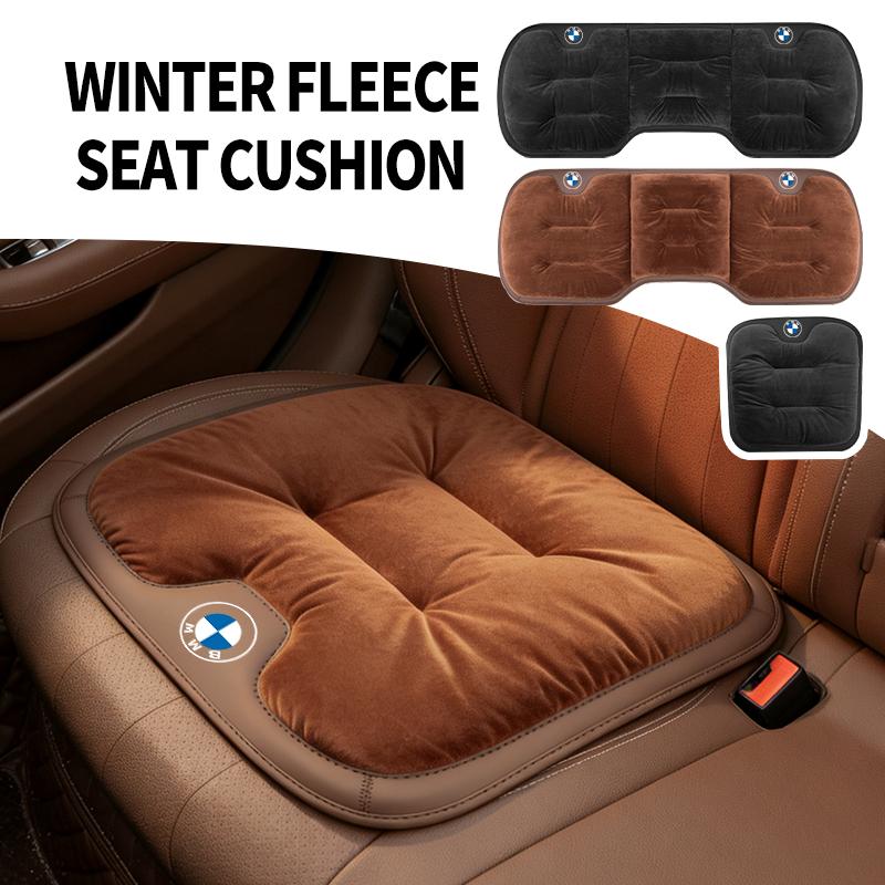 DZBW6 Flannel Car Seat Cover Warm Backrest Cushion Protector Pad For BMW Performance M E87 E30 E46 E28 F35 G20 E93 F20 X3 X