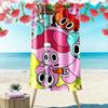 The Amazing World of Gumball Print Beach Towel, Large Soft Quick Dry Towel for Beach Camping Swimming