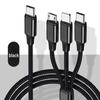 Braided 5-in-1 Huawei Type-C PD Charging Cable
