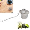 Mesh Herbal Ball Tea Spice Strainer Teakettle Locking Tea Filter Multifunction Diameter 4.5cm Stainless Steel Reusable Seasoning Ball