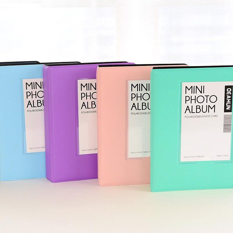 Colorful Candy Design 3in Photocard Binder With 64 Pockets For Lomo Cards