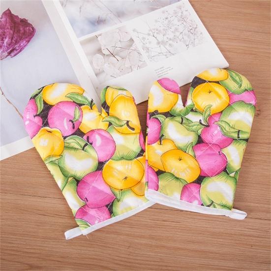 Перчатки Yousheng 2 шт./комплект, термостойкие, утолщенные, антидеформируемые, теплоизоляционные, для выпечки, микроволновки, кухонные принадлежности